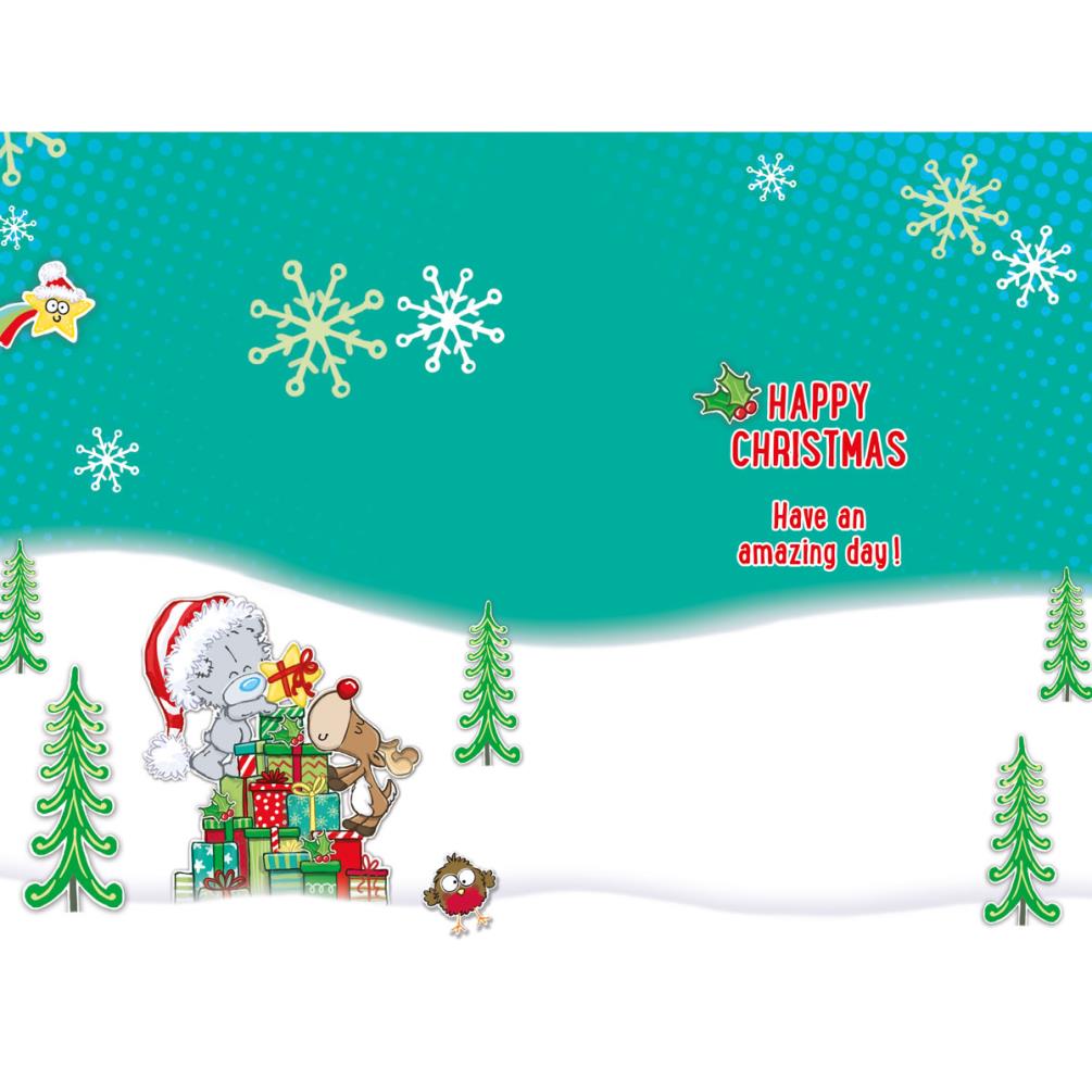 Brilliant Son My Dinky Bear Me to You Bear Christmas Card Extra Image 1